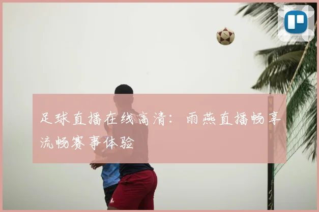 足球直播在线高清：雨燕直播畅享流畅赛事体验